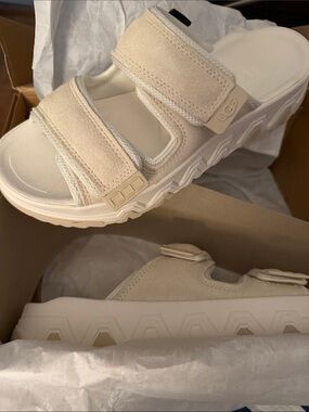 UGG Women's Neutra Double Strap Sandal - Cream